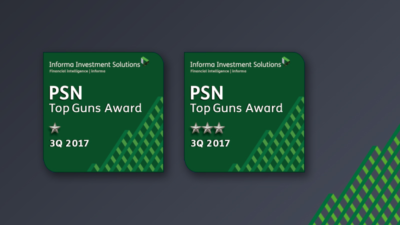 JAG Earns PSN Top Guns Award by Informa Investment Solutions